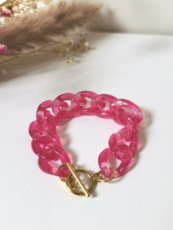 Bracelet Maillons – Rose