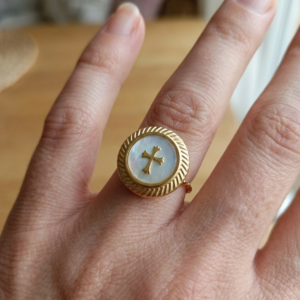 Bague Croix
